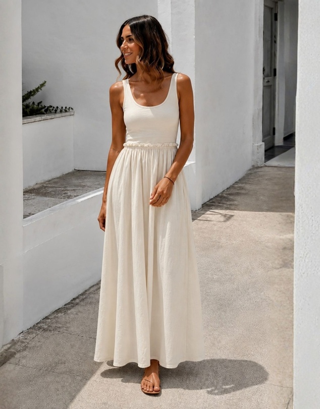 Esther & Co - Lucienne Dress - Ivory
