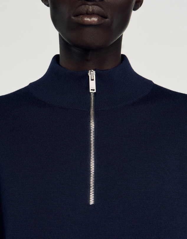 Sandro - Zip Sweater