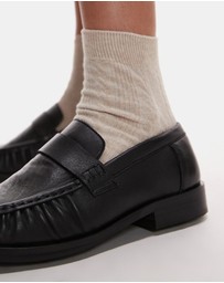TOPSHOP - Carey Leather Loafers