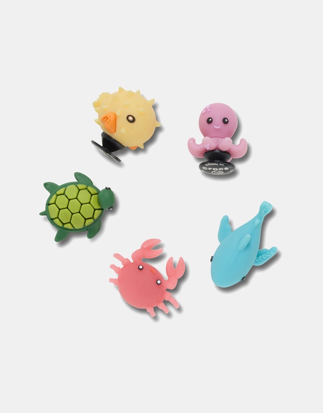 Crocs - 5-Pack UV Changing Sea Animals Jibbitz - Kids
