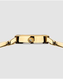 Bering - Bering Classic Ladies 26mm White Dial Gold Strap Watch