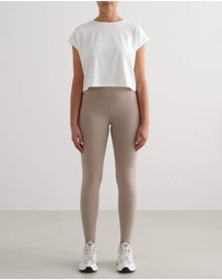 Aim'n - Soft Basic Roll-Sleeve Top