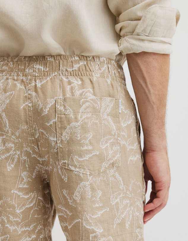 Country Road - Organically Grown Linen Print 6