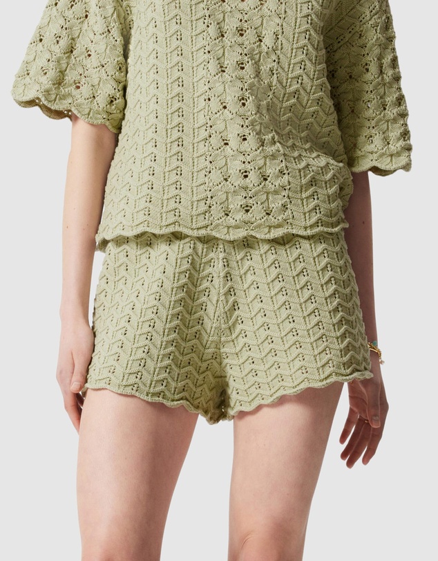 & Other Stories - Pointelle-Knit Shorts