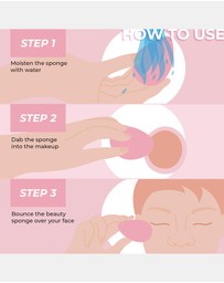 MCoBeauty - Essential Makeup Blender Sponge 3 Pack