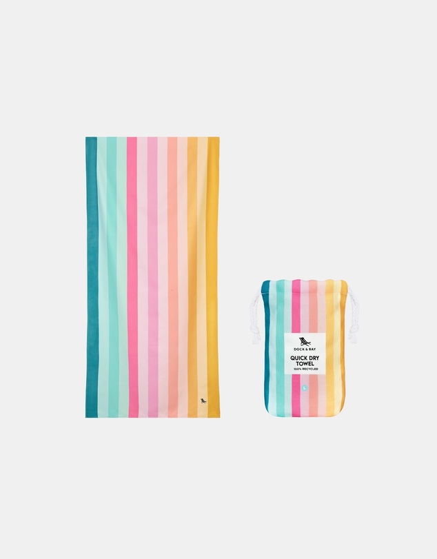 Dock & Bay - Beach Towel Summer Collection L