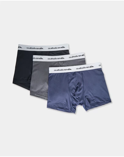 Quiksilver - Mens Quiksilver Brief 3 Pack Boxer
