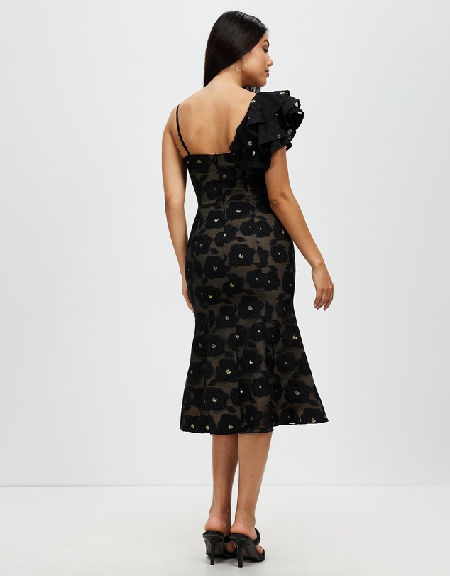 Romance by Honey and Beau - Selena Frill Sleeve Dress