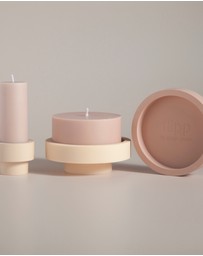 porter green - flipp lrg silicone unbreakable candle holder set