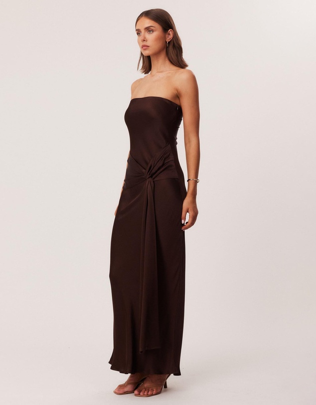 SNDYS - Angie Tie Front Maxi Dress - ICONIC EXCLUSIVE