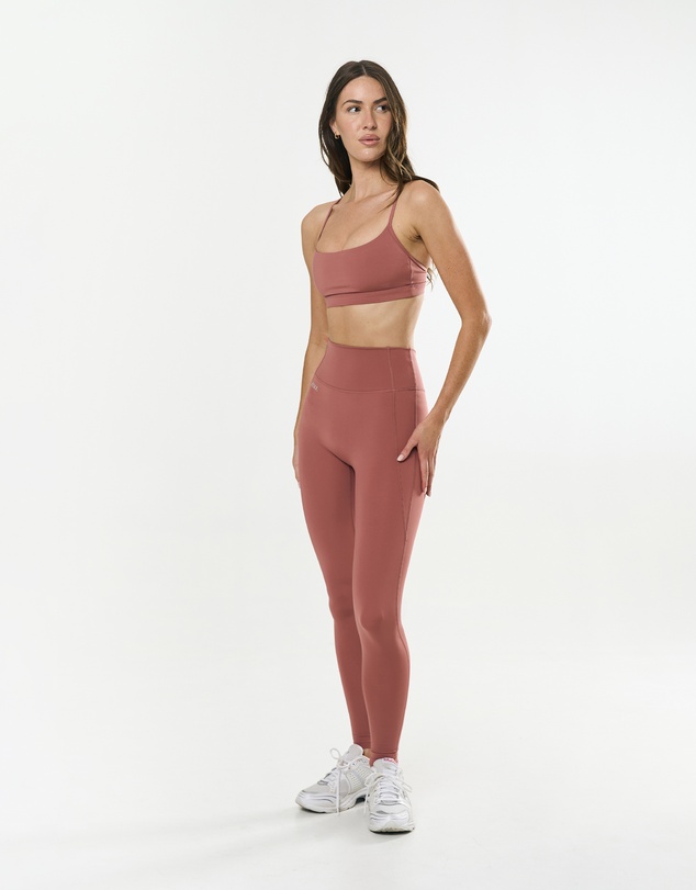 STAX. - Crossback Sports Crop Astryx - Rust
