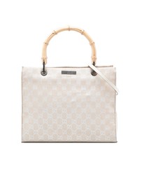 Pre-Loved by Azura Reborn - Pre-Loved GG Canvas Bamboo Satchel