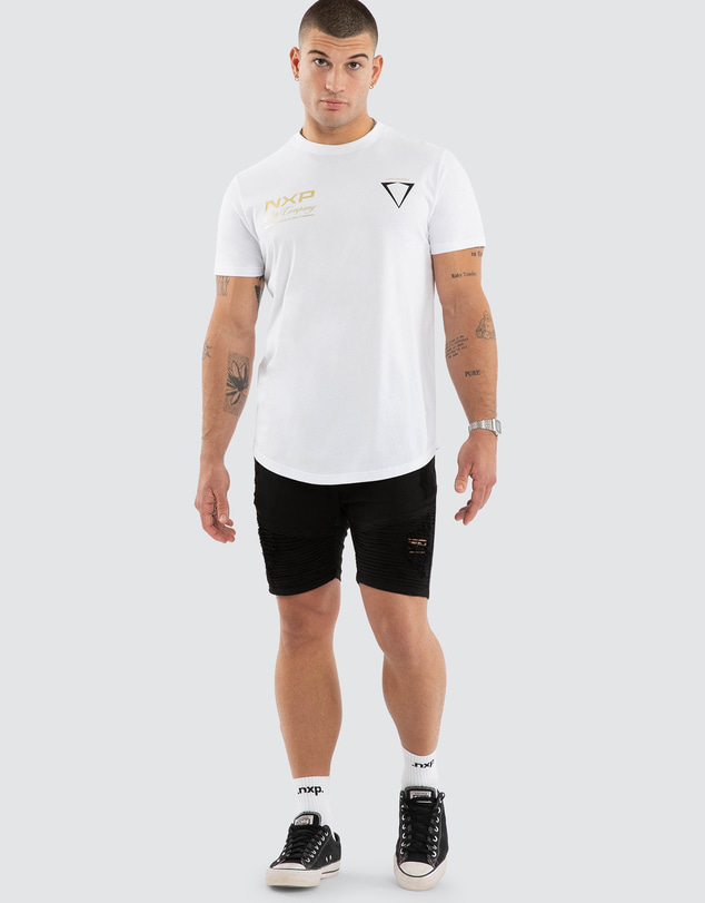 Nena & Pasadena - Opaline Dual Curved Tee
