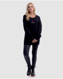 DVNT - Barbed Rose Crewneck