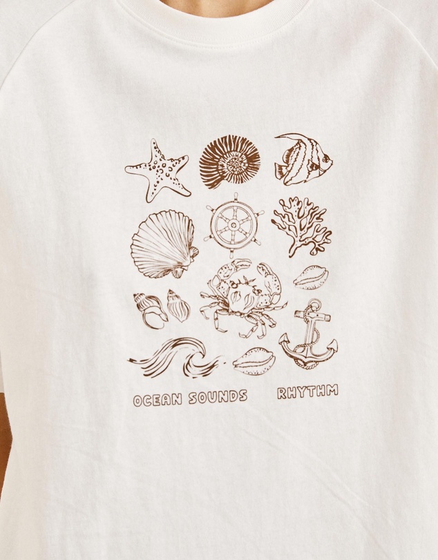 Rhythm - Ocean Sounds Raglan T-Shirt