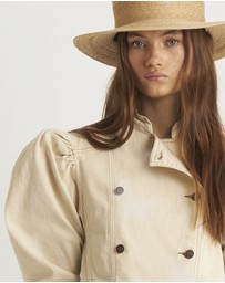 Zerafima - Holly Puff Denim Jacket