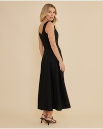 Amelius - Lucie Buttoned Midi Dress