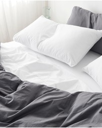 Sheet Society - Leo Washed Cotton Fitted Sheet Set