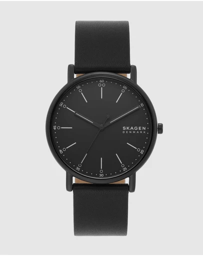 Skagen - Signatur Black Analogue Watch