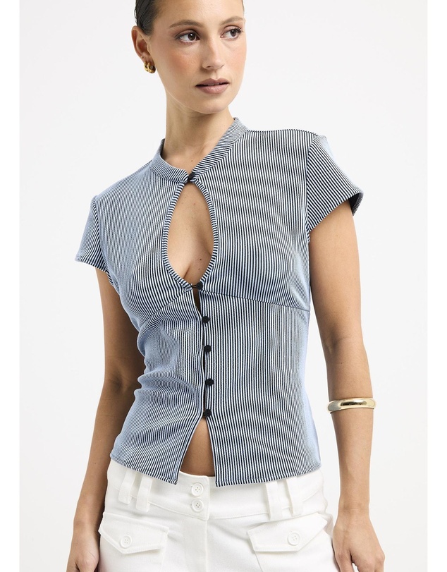 Insight - Angelique Keyhole Top