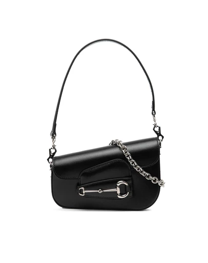 Pre-Loved by Azura Reborn - Pre-Loved Mini Leather Asymmetric Horsebit 1955 Satchel