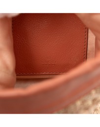 Pre-Loved by Azura Reborn - Pre-Loved Small GG Marmont Sequined Diagonal Matelasse Leather Bucket Bag