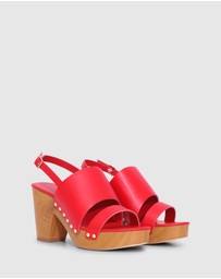 Belle & Bloom - Fire On Fire Clog Shoe