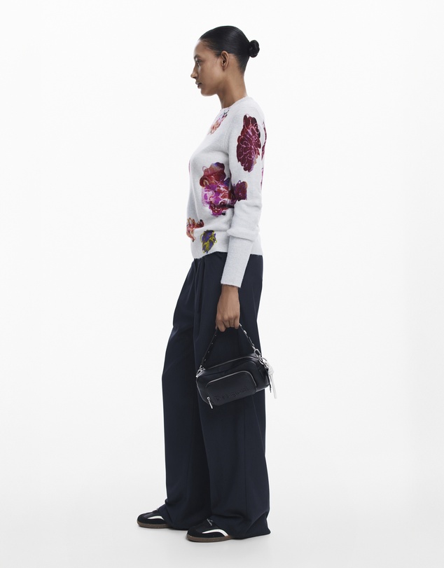 Desigual - Abstract floral sweater
