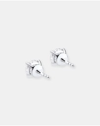 Elli Jewelry - Earrings Classic Crystal 925 Sterling Silver