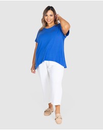 Love Your Wardrobe - Amira Extended Sleeve Swing Tee