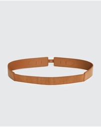 Belle & Bloom - London Fog Leather Waist Belt