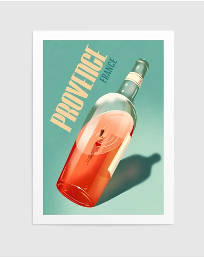 Olive et Oriel - Provence by Mark Harrison Art Print