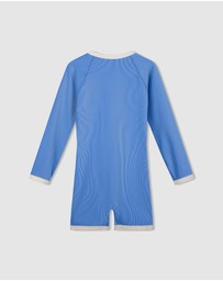 Zulu & Zephyr Mini - Mini Stripe Rib Surf Suit - Kids
