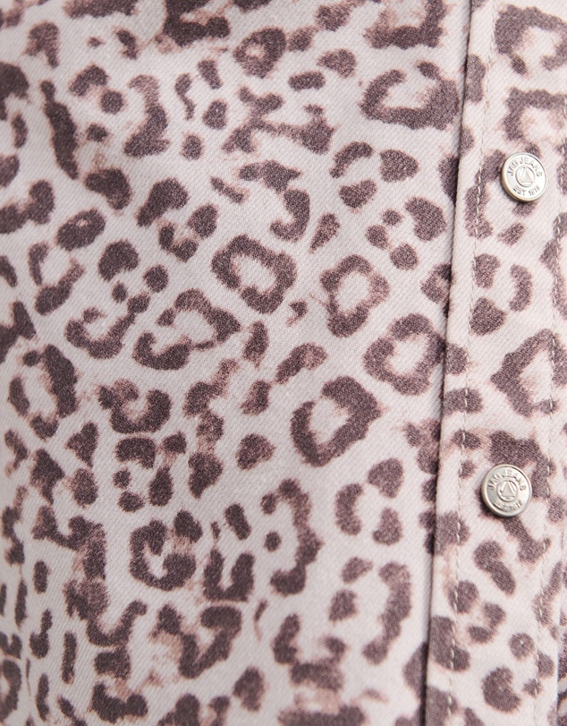 Jag - Leopard Denim Shirt