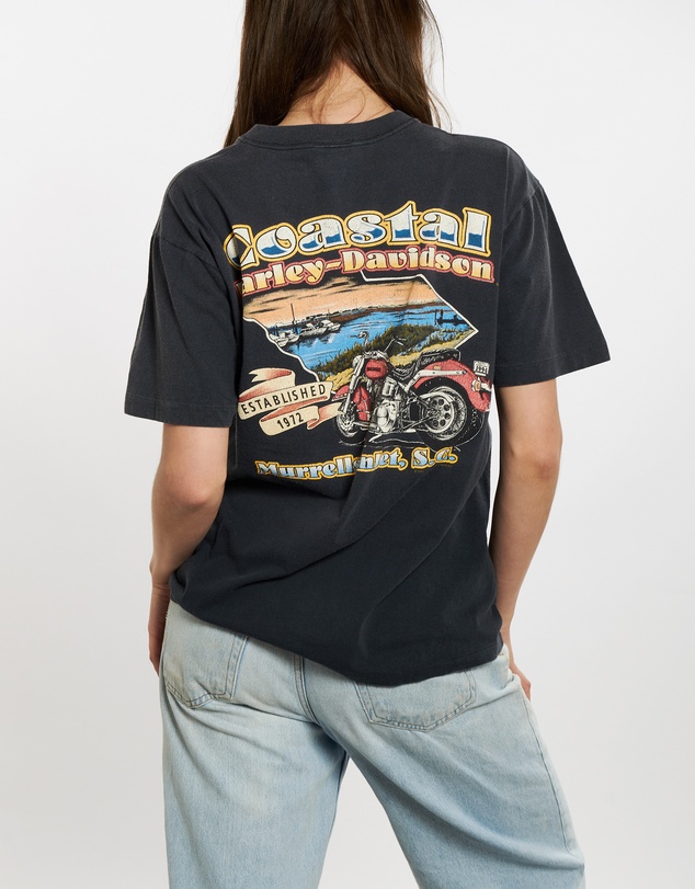 Vintage by The Real Deal - Pre Loved - 1992 Harley Davidson Tee