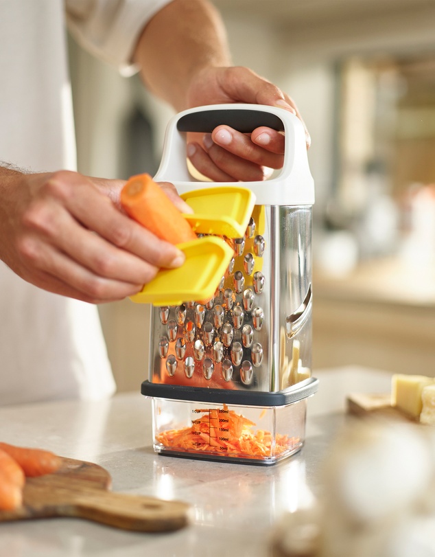Joseph Joseph - Multi-Grip Box Grater with Precision Food Grip