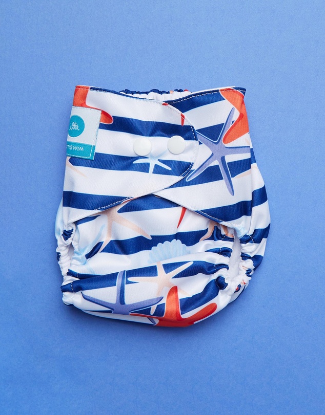 itti bitti - Reusable Swim Nappy + Small Double Pocket Wetbag - Rockpool