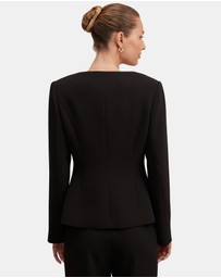 Forever New - Sloane Collarless Blazer