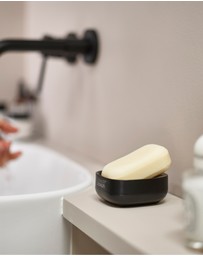 Joseph Joseph - Slim™ Compact Soap Dish with Matt Black Finish