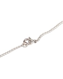 Pre-Loved by Azura Reborn - Pre-Loved Silver Plated Textured CC Pendant Necklace