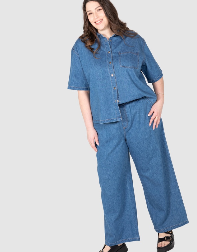 Love Your Wardrobe - Harper Denim Shirt