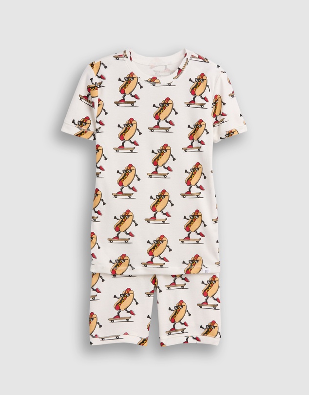 GAP - Hot Dog PJ Short Set - Kids-Teens