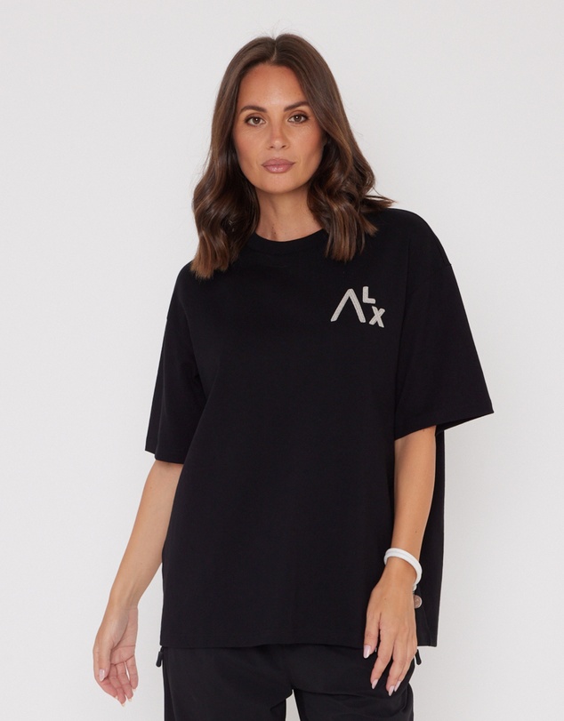 ALEXANDRA - Echo T-Shirt Black