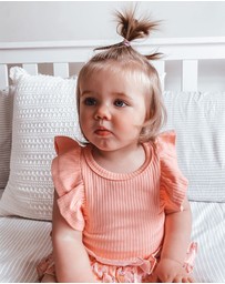 WITH LOVE FOR KIDS - Shimmy Wide Rib Tank Onesie - Babies