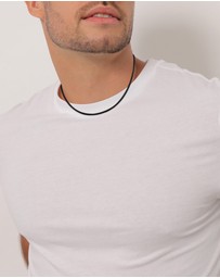 Kuzzoi - ICONIC EXCLUSIVE - Necklace Men Basic Timeless in 925 Sterling Silver