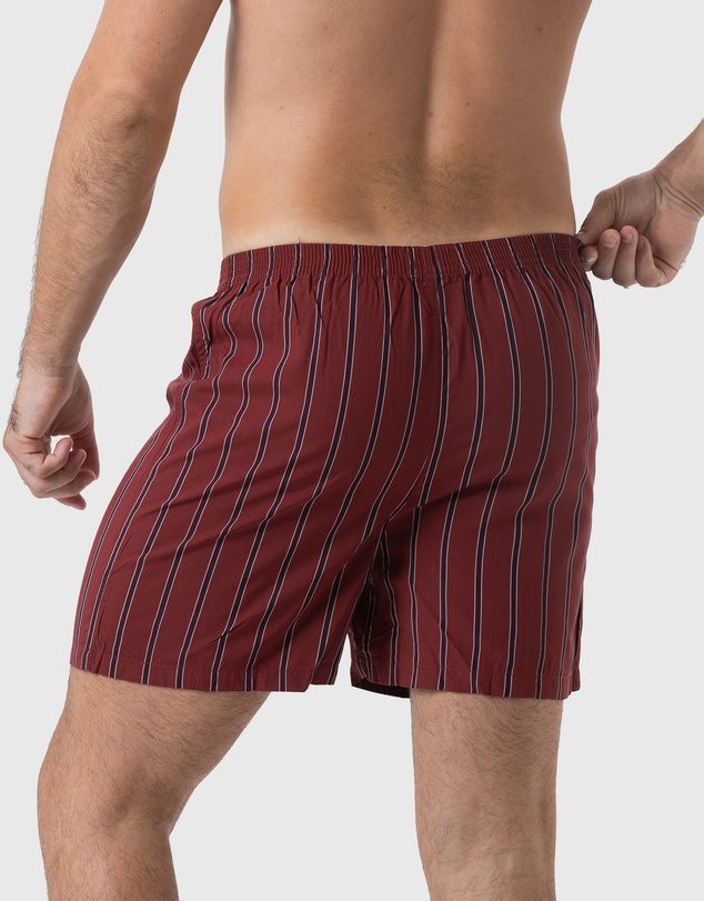 Coast Clothing - 2 Pack Bamboo Boxers In Red