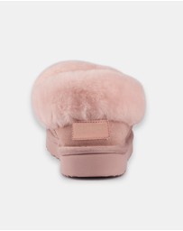 AusWooli Ugg Boots - Coogee Sheepskin Wool Ankle Slippers
