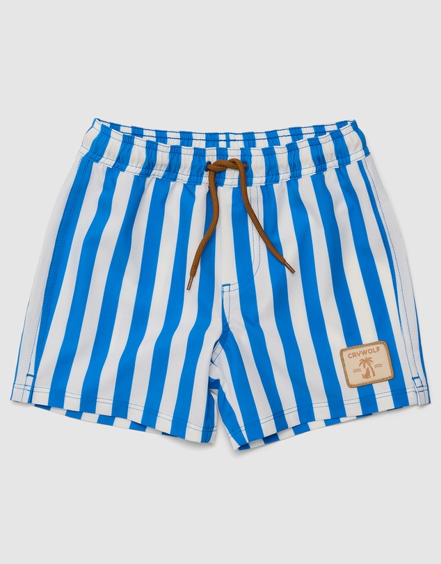 Crywolf - BOARD SHORT Deep Ocean Stripe