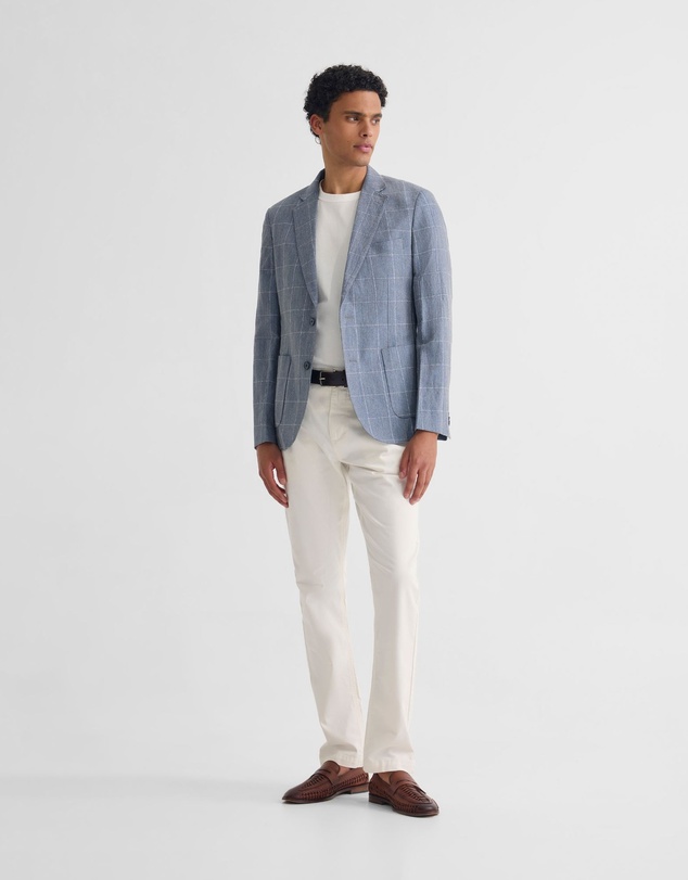 Oxford - Milton 1/2 Lined Checked Blazer