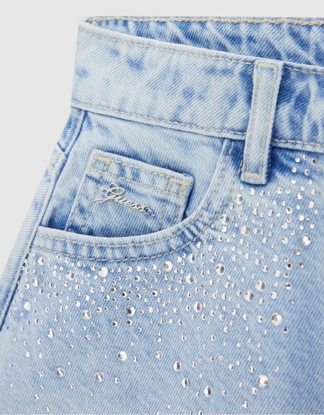 GUESS - Rigid Denim Shorts